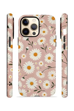 iPhone 13 Pro Max Vorian Çift Katmanlı MagSafe Kılıf Daisy Mocha Garden