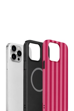 iPhone 13 Pro Max Vorian Çift Katmanlı MagSafe Kılıf Berry Cabana