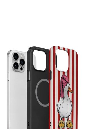 iPhone 13 Pro Max Vorian Çift Katmanlı MagSafe Kılıf Duchess Duck