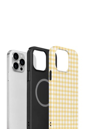 iPhone 14 Pro Vorian Çift Katmanlı MagSafe Kılıf Butter Gingham