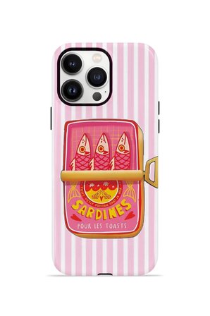 iPhone 14 Pro Vorian Çift Katmanlı MagSafe Kılıf Sardine Club Pink