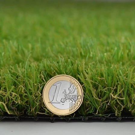30 mm Gerçekçi Sarı İplikli Suni Çim Halı Doğal Yapay Çim