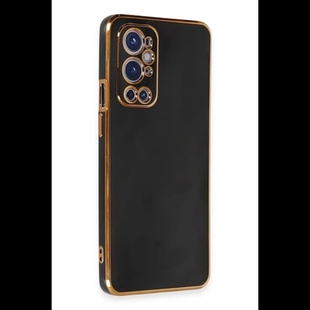 One Plus 9 Pro Kılıf Volet Silikon - Siyah