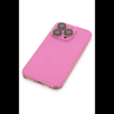 Apple iPhone 14 Pro Kılıf Armada Lensli Kapak - Pembe