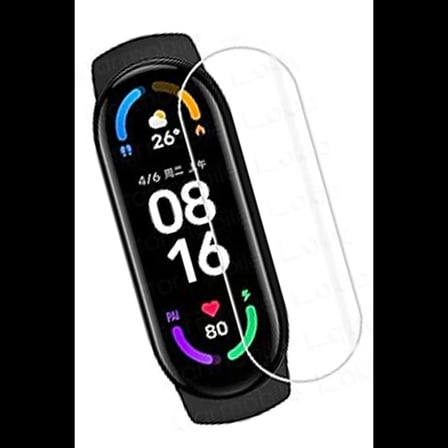 Xiaomi Mi Band 5 Polymer Nano Ekran Koruyucu - Şeffaf