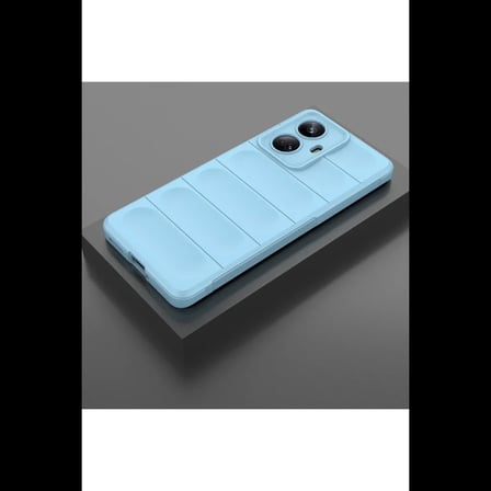 Realme 10 Pro 5G Kılıf Optimum Silikon - Sky Blue