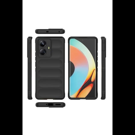 Realme 10 Pro 5G Kılıf Optimum Silikon - Sky Blue