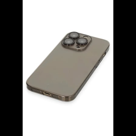 Apple iPhone 13 Pro Max Kılıf Armada Lensli Kapak - Siyah