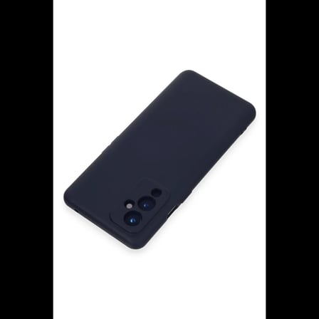One Plus 9 Kılıf Nano içi Kadife Silikon - Lacivert
