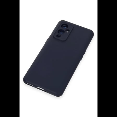 One Plus 9 Kılıf Nano içi Kadife Silikon - Lacivert
