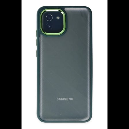 Samsung Galaxy A03 Kılıf Dora Kapak - Haki Yeşil