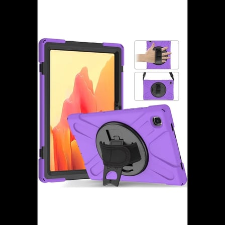 Samsung Galaxy T500 Tab A7 10.4 Kılıf Amazing Tablet Kapak - Mor