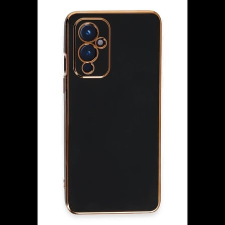 One Plus 9 Kılıf Volet Silikon - Siyah