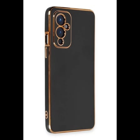 One Plus 9 Kılıf Volet Silikon - Siyah