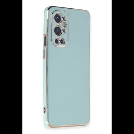One Plus 9 Pro Kılıf Volet Silikon - Açık Yeşil