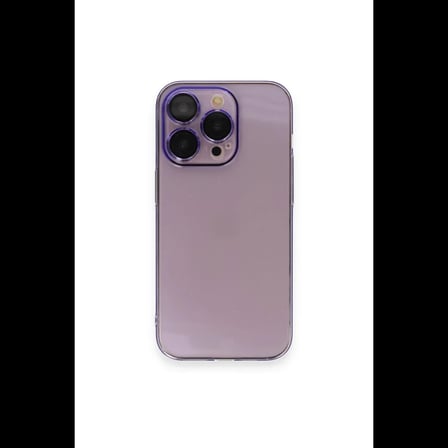 Apple iPhone 13 Pro Max Kılıf Armada Lensli Kapak - Lila