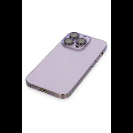 Apple iPhone 13 Pro Max Kılıf Armada Lensli Kapak - Lila