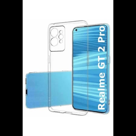 Realme GT2 Pro 5G Kılıf Lüx Şeffaf Silikon