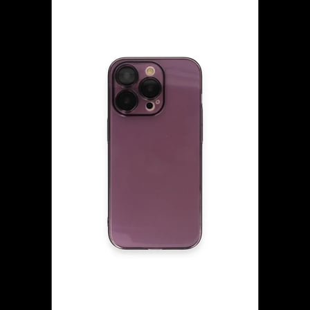 Apple iPhone 13 Pro Max Kılıf Armada Lensli Kapak - Derin Mor