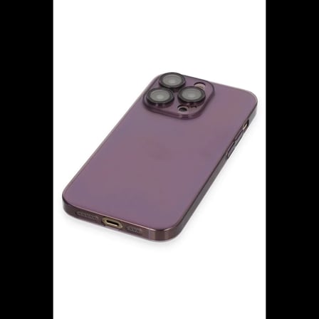 Apple iPhone 13 Pro Max Kılıf Armada Lensli Kapak - Derin Mor