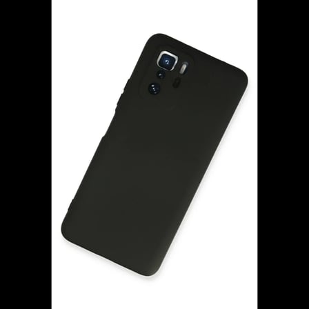 Xiaomi Poco X3 GT Kılıf Nano içi Kadife Silikon - Siyah