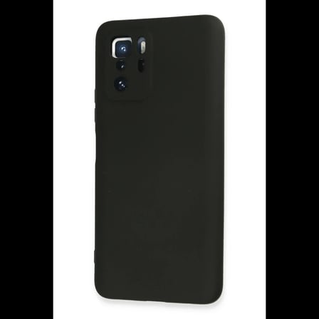 Xiaomi Poco X3 GT Kılıf Nano içi Kadife Silikon - Siyah