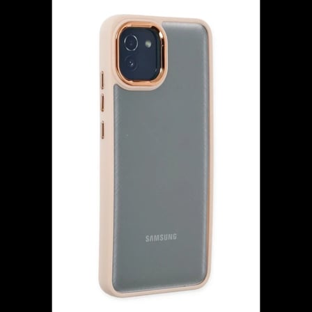 Samsung Galaxy A03 Kılıf Dora Kapak - Pudra