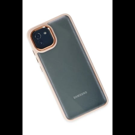 Samsung Galaxy A03 Kılıf Dora Kapak - Pudra