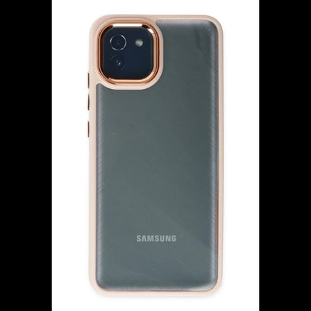 Samsung Galaxy A03 Kılıf Dora Kapak - Pudra