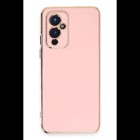 One Plus 9 Kılıf Volet Silikon - Pembe