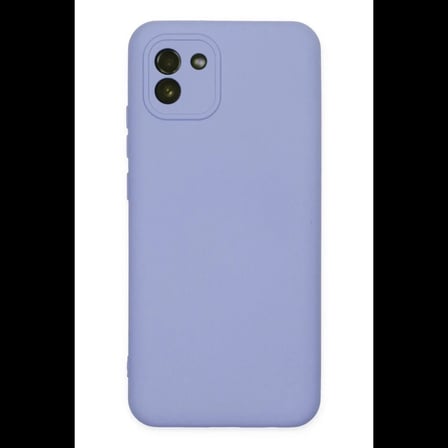 Samsung Galaxy A03 Kılıf Nano içi Kadife Silikon - Lila
