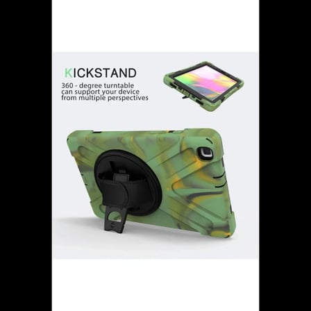 Samsung Galaxy T290 Tab A 8 Kılıf Amazing Tablet Kapak - Kamuflaj