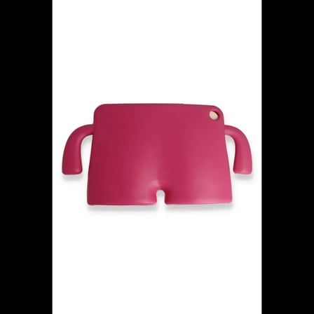 Apple iPad 2025 10.9 10.Nesil (A16) Kılıf Karakter Tablet Silikon - Pembe