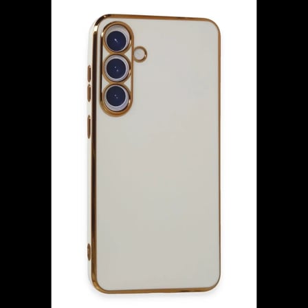 Samsung Galaxy S24 Kılıf Volet Silikon - Beyaz