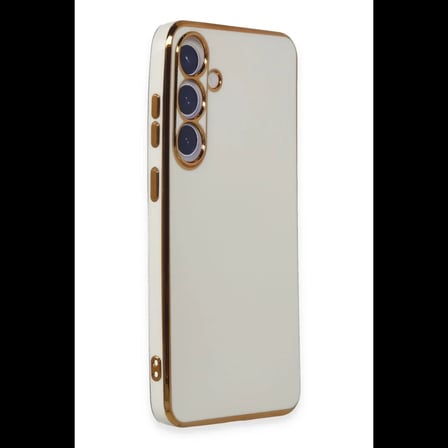 Samsung Galaxy S24 Kılıf Volet Silikon - Beyaz