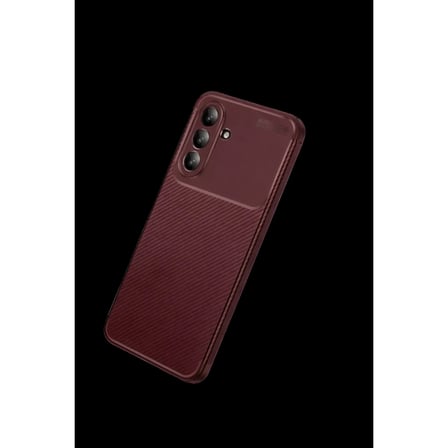 Samsung Galaxy A37 5G Auto Focus Karbon Kapak - Bordo