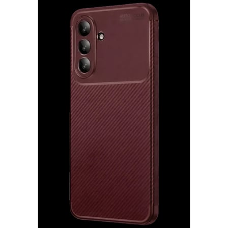 Samsung Galaxy A37 5G Auto Focus Karbon Kapak - Bordo