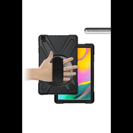 Samsung Galaxy T510 Tab A 10.1 Kılıf Amazing Tablet Kapak - Siyah