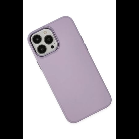 Apple iPhone 13 Pro Kılıf Asya Deri Silikon - Lila