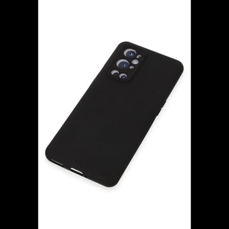 One Plus 9 Pro Kılıf Nano içi Kadife Silikon - Siyah