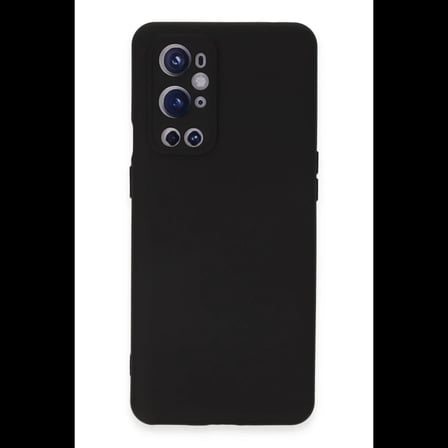 One Plus 9 Pro Kılıf Nano içi Kadife Silikon - Siyah
