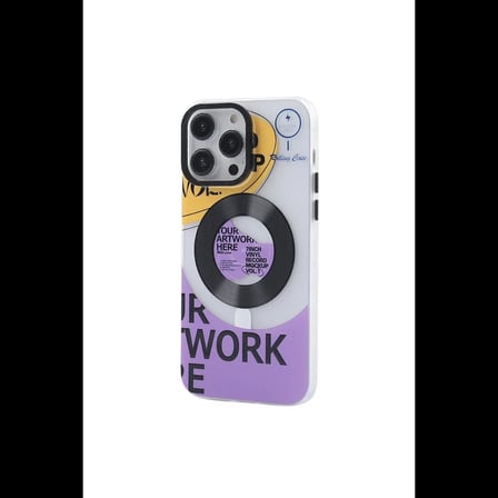 Apple iPhone 12 Pro Max Kılıf Apollo Magneticsafe Desenli Kapak - Apollo Şeffaf - 6