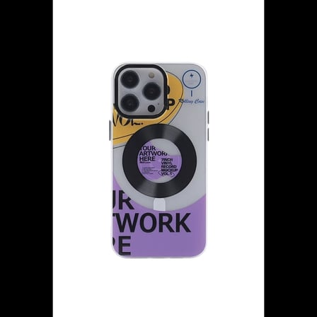 Apple iPhone 12 Pro Max Kılıf Apollo Magneticsafe Desenli Kapak - Apollo Şeffaf - 6