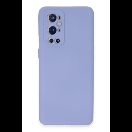 One Plus 9 Pro Kılıf Nano içi Kadife Silikon - Lila