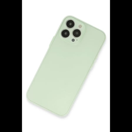 Apple iPhone 13 Pro Max Kılıf Puma Silikon - Açık Yeşil