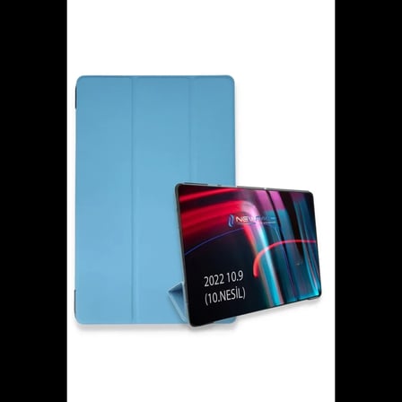 Apple iPad 2025 10.9 10.Nesil (A16) Kılıf Tablet Smart Kılıf - Mavi