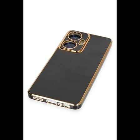 Realme C55 Kılıf Volet Silikon - Siyah