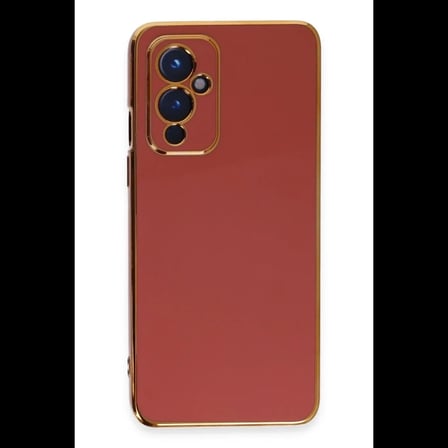 One Plus 9 Kılıf Volet Silikon - Kırmızı