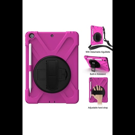 Apple iPad 5 Air 9.7 Kılıf Amazing Tablet Kapak - Pembe