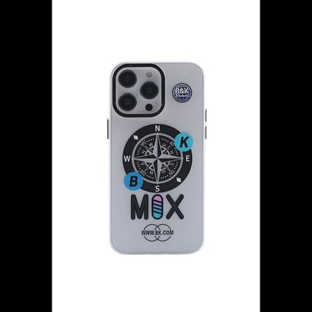 Apple iPhone 14 Pro Kılıf Apollo Magneticsafe Desenli Kapak - Apollo Şeffaf - 3